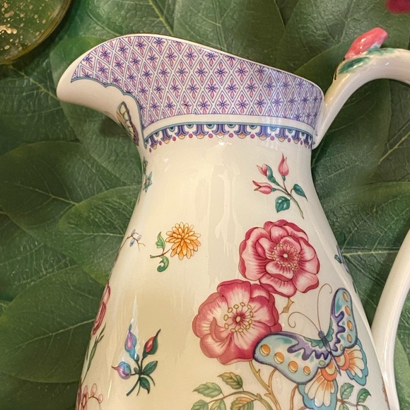 Vintage Danbury Mint Canton Rose Pitcher - Picture 11 of 16